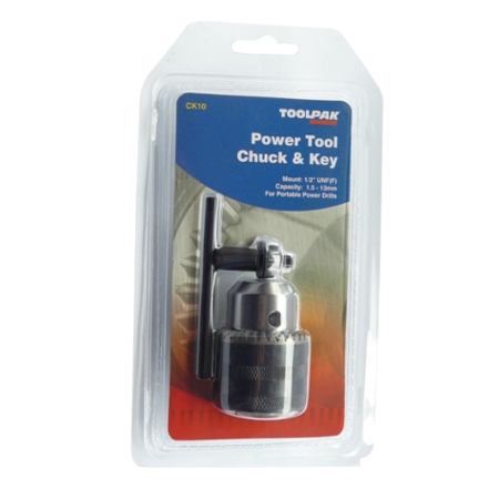 13mm Keyed Chuck Toolpak